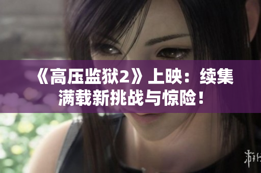 《高压监狱2》上映：续集满载新挑战与惊险！