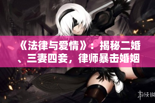 《法律与爱情》：揭秘二婚、三妻四妾，律师暴击婚姻陷阱