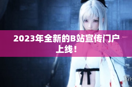 2023年全新的B站宣传门户上线！