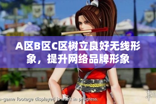 A区B区C区树立良好无线形象，提升网络品牌形象