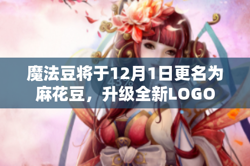 魔法豆将于12月1日更名为麻花豆，升级全新LOGO