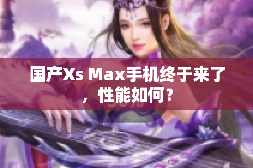 国产Xs Max手机终于来了，性能如何？