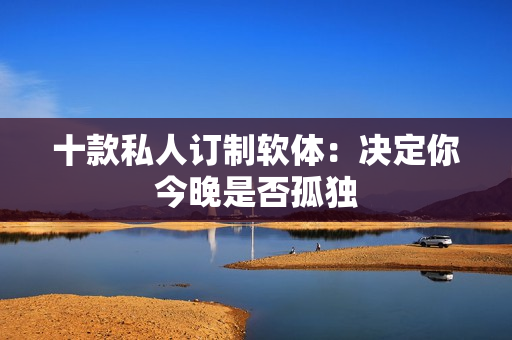 十款私人订制软体：决定你今晚是否孤独