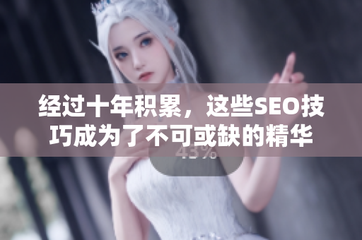 经过十年积累，这些SEO技巧成为了不可或缺的精华