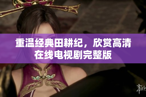重温经典田耕纪，欣赏高清在线电视剧完整版