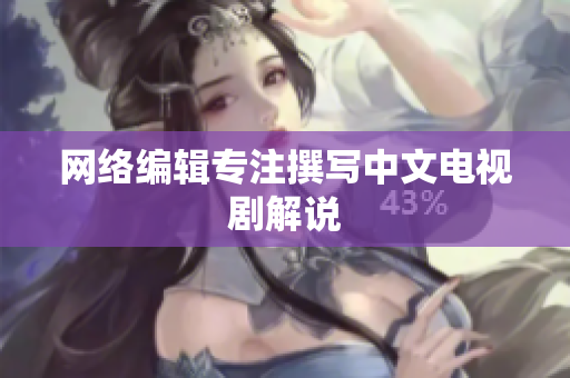 网络编辑专注撰写中文电视剧解说