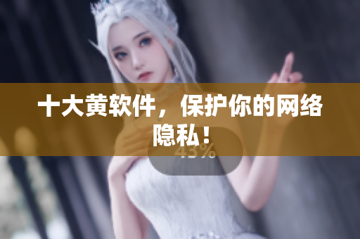 十大黄软件，保护你的网络隐私！