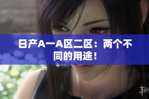 日产A一A区二区：两个不同的用途！