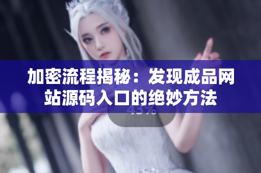 加密流程揭秘：发现成品网站源码入口的绝妙方法