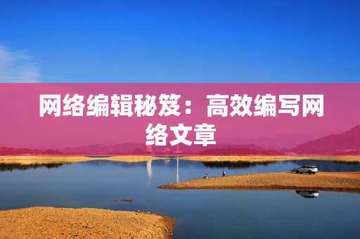 网络编辑秘笈：高效编写网络文章