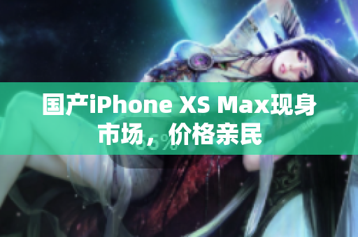 国产iPhone XS Max现身市场，价格亲民