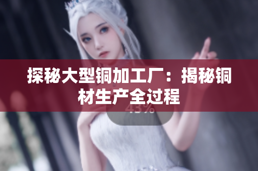 探秘大型铜加工厂：揭秘铜材生产全过程