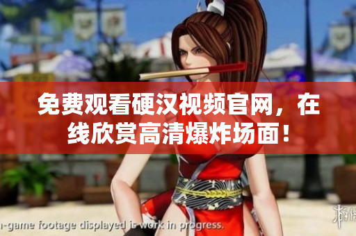 免费观看硬汉视频官网，在线欣赏高清爆炸场面！