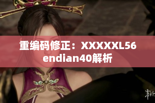 重编码修正：XXXXXL56endian40解析