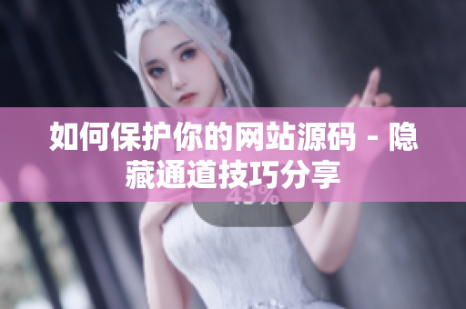 如何保护你的网站源码 - 隐藏通道技巧分享