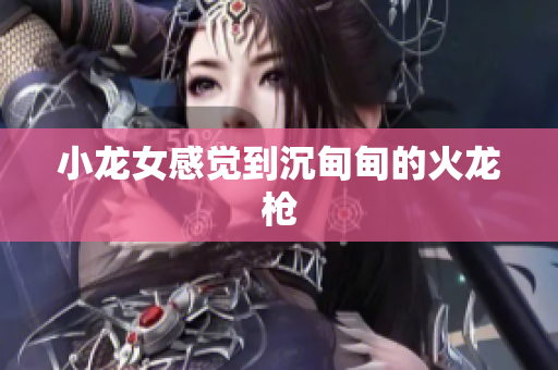小龙女感觉到沉甸甸的火龙枪