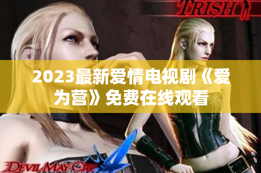 2023最新爱情电视剧《爱为营》免费在线观看