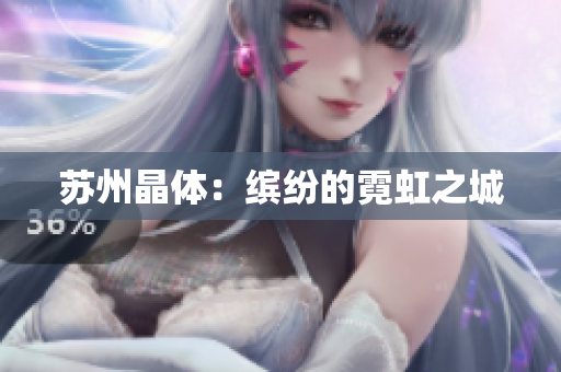 苏州晶体：缤纷的霓虹之城