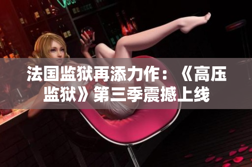 法国监狱再添力作：《高压监狱》第三季震撼上线