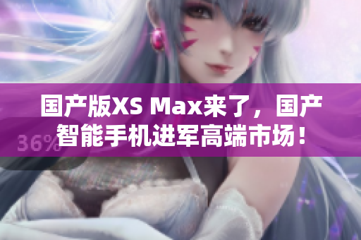 国产版XS Max来了，国产智能手机进军高端市场！