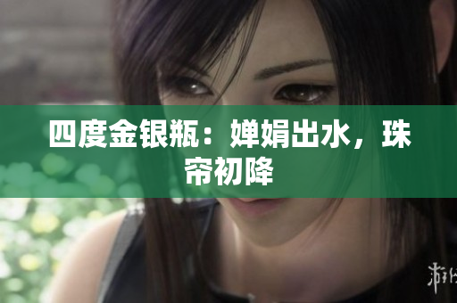 四度金银瓶：婵娟出水，珠帘初降