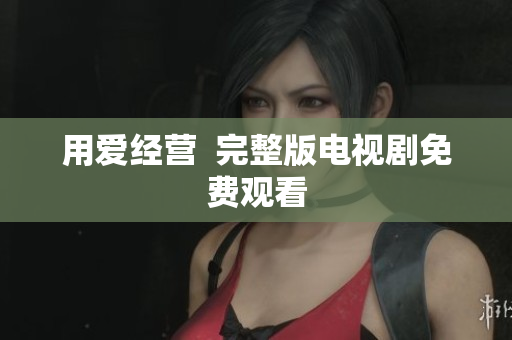 用爱经营  完整版电视剧免费观看