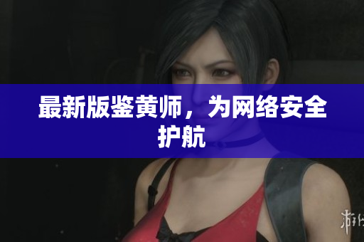 最新版鉴黄师，为网络安全护航