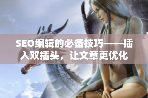 SEO编辑的必备技巧——插入双插头，让文章更优化