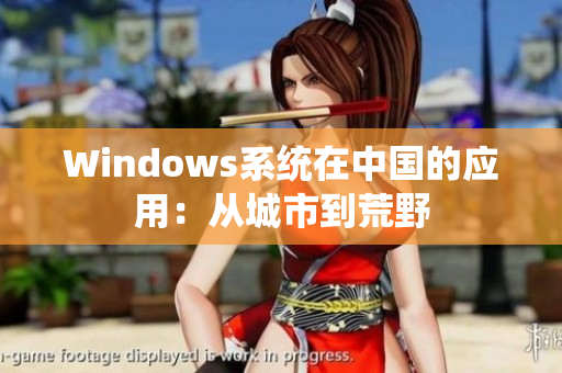 Windows系统在中国的应用：从城市到荒野