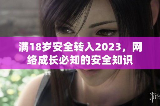 满18岁安全转入2023，网络成长必知的安全知识