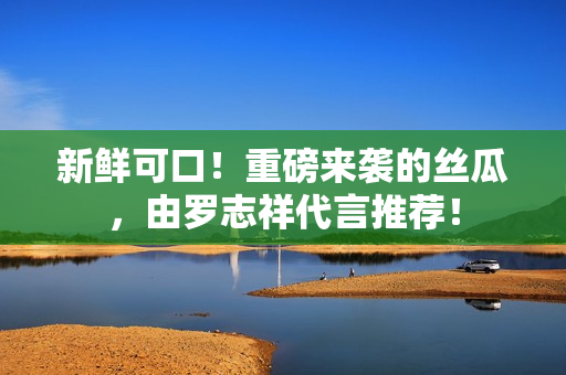 新鲜可口！重磅来袭的丝瓜，由罗志祥代言推荐！