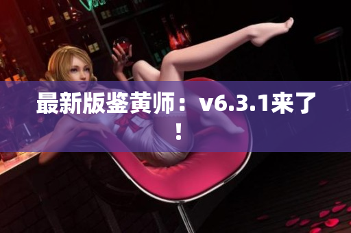 最新版鉴黄师：v6.3.1来了！