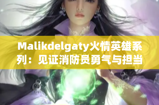 Malikdelgaty火情英雄系列：见证消防员勇气与担当