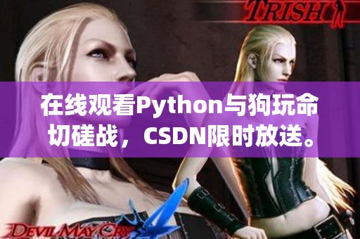 在线观看Python与狗玩命切磋战，CSDN限时放送。