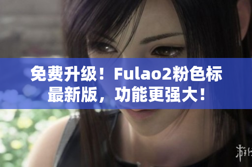 免费升级！Fulao2粉色标最新版，功能更强大！