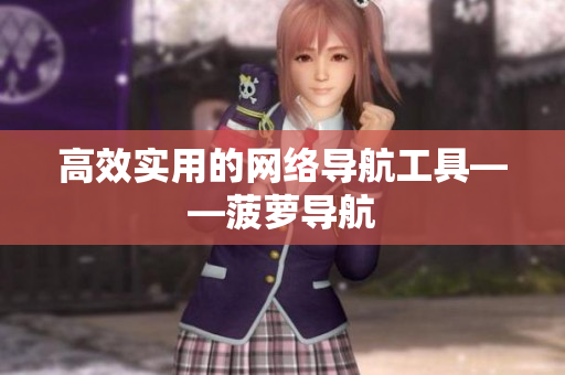 高效实用的网络导航工具——菠萝导航