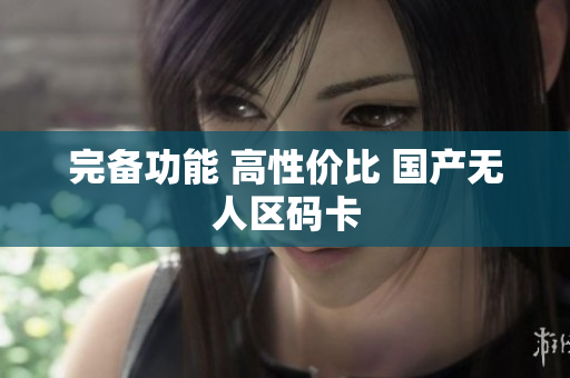 完备功能 高性价比 国产无人区码卡