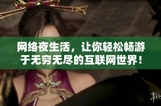网络夜生活，让你轻松畅游于无穷无尽的互联网世界！