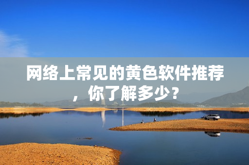 网络上常见的黄色软件推荐，你了解多少？