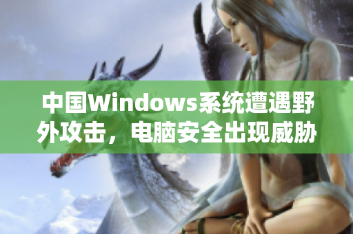 中国Windows系统遭遇野外攻击，电脑安全出现威胁