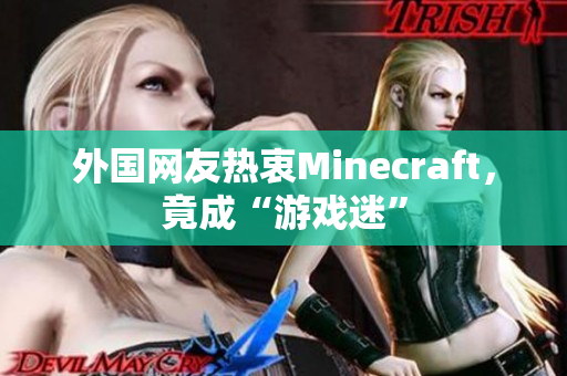 外国网友热衷Minecraft，竟成“游戏迷”
