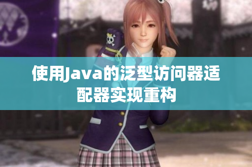 使用Java的泛型访问器适配器实现重构