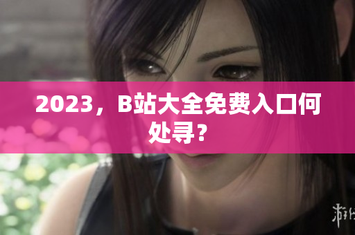 2023，B站大全免费入口何处寻？