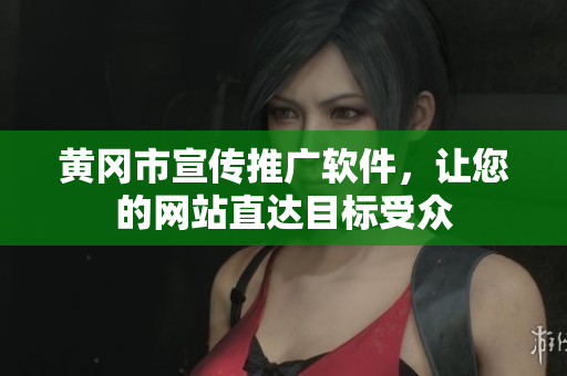 黄冈市宣传推广软件，让您的网站直达目标受众