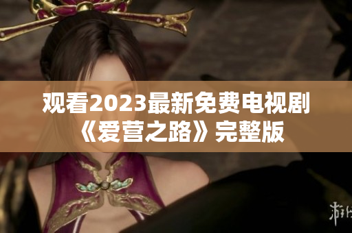 观看2023最新免费电视剧《爱营之路》完整版