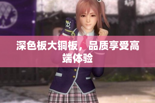 深色板大铜板，品质享受高端体验