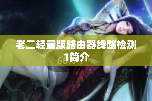老二轻量版路由器线路检测1简介