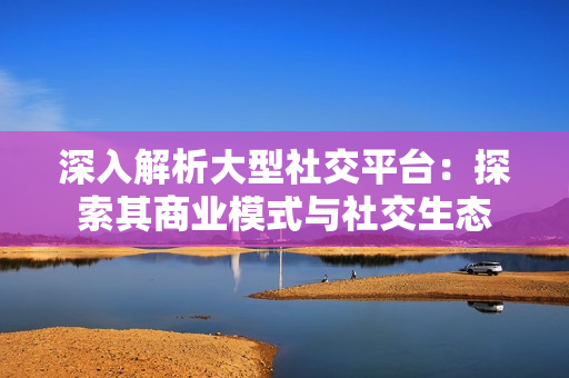 深入解析大型社交平台：探索其商业模式与社交生态