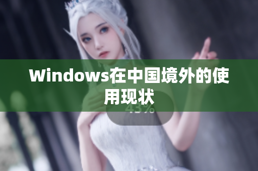 Windows在中国境外的使用现状