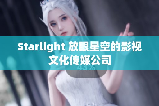Starlight 放眼星空的影视文化传媒公司
